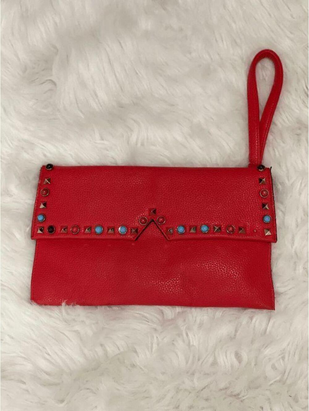 Red Western Wristlet OR Crossbody